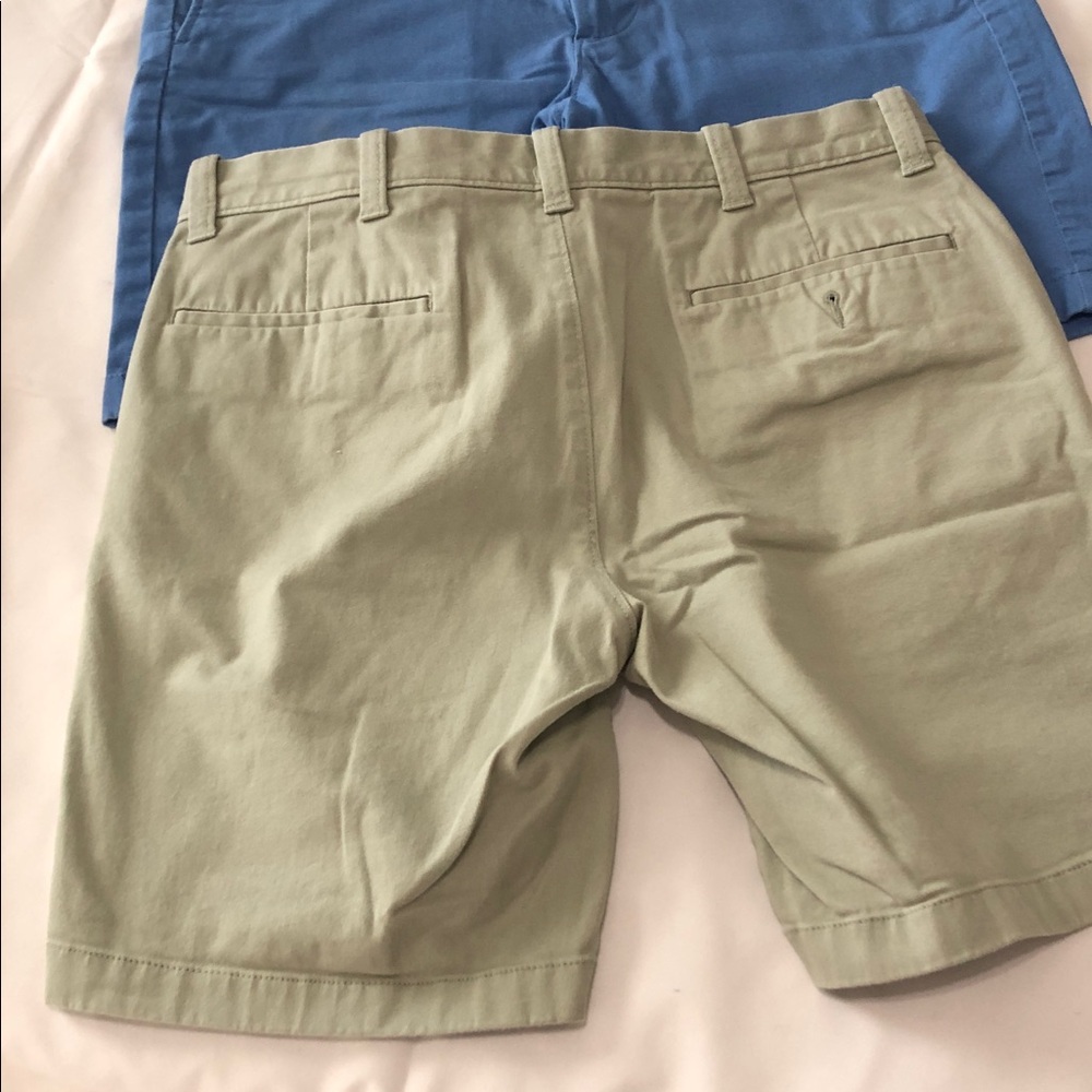 Set of (4) J. Crew Men's Casual Shorts - Orange, Blue, Green, and Navy - Picture 6 of 10